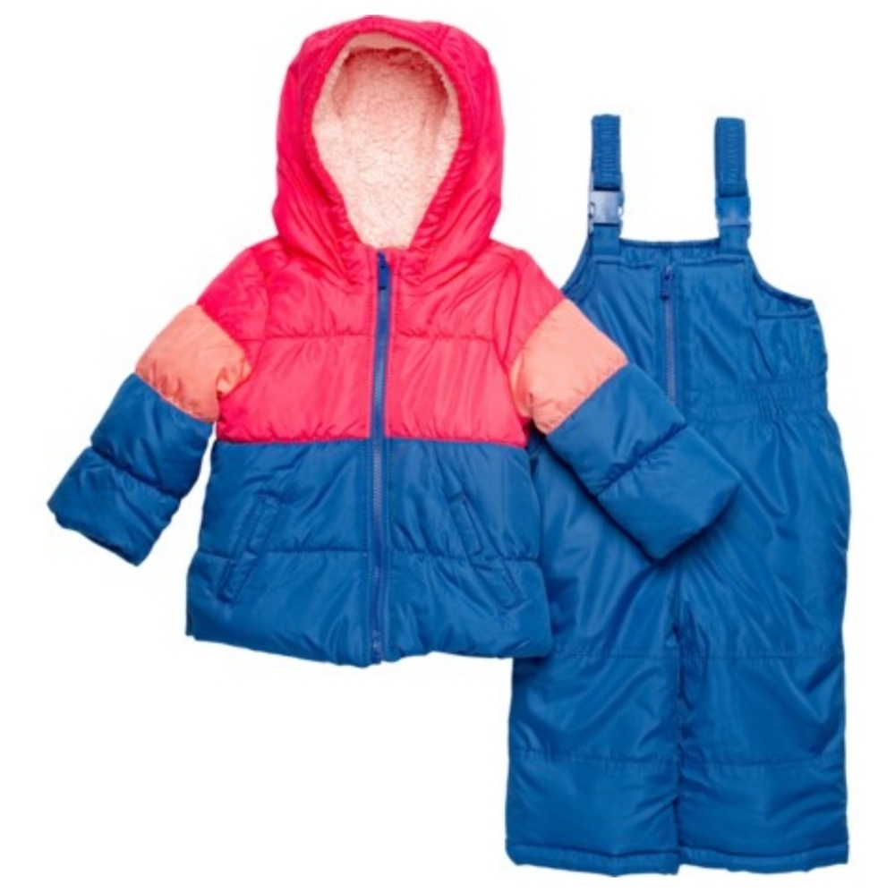 Carters NWT Infant 2 piece Heavyweight Jacket and Bib Pants Snowsuit 18 Months
